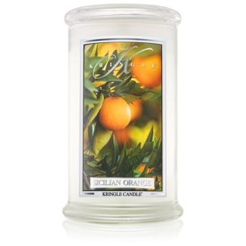 Kringle Candle Sicilian Orange lumânare parfumată