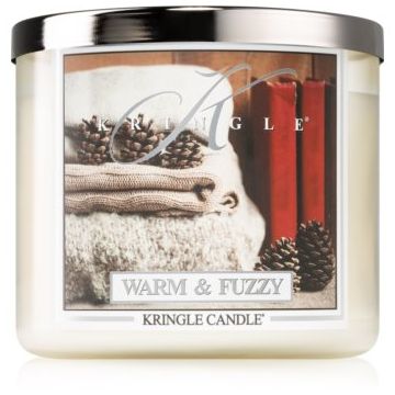 Kringle Candle Warm & Fuzzy lumânare parfumată de firma original