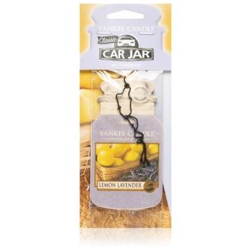 Yankee Candle Lemon Lavender etichetă parfumată pentru ușă