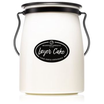 Milkhouse Candle Co. Creamery Layer Cake lumânare parfumată Butter Jar