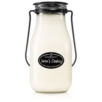 Milkhouse Candle Co. Creamery Nana's Cookies lumânare parfumată Milkbottle