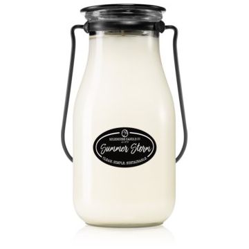 Milkhouse Candle Co. Creamery Summer Storm lumânare parfumată Milkbottle de firma original