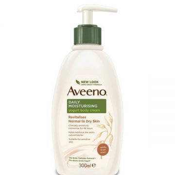 Lotiune de corp Aveeno Daily Moisturusing Yogurt Body Cream, 300ml