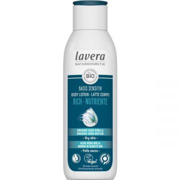 Lotiune de Corp Rich pentru Piele Uscata Basis Sensitiv Lavera, 200ml