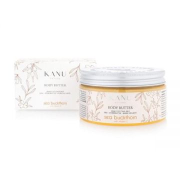 Unt de Corp cu Catina si Vitamina E - KANU Nature Body Butter Sea Buckthorn with Vitamin E, 190 g