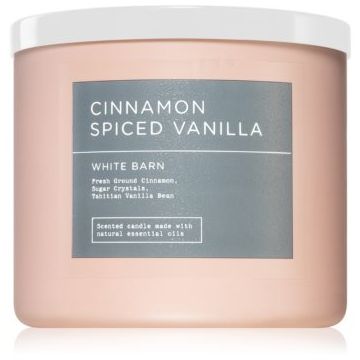 Bath & Body Works Cinnamon Spiced Vanilla lumânare parfumată