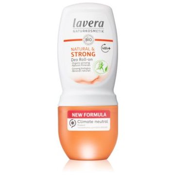 Lavera Natural & Strong Deodorant roll-on pentru piele sensibila