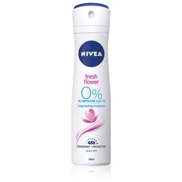 Nivea Fresh Flower deodorant spray pentru femei