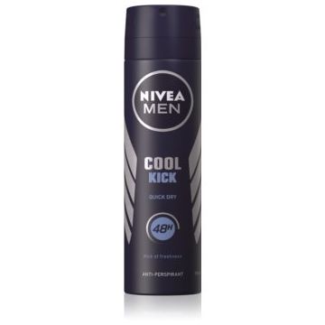 NIVEA MEN Cool Kick spray anti-perspirant pentru barbati