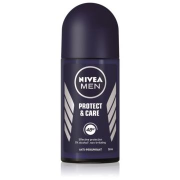 Nivea Men Protect & Care deodorant roll-on antiperspirant pentru barbati