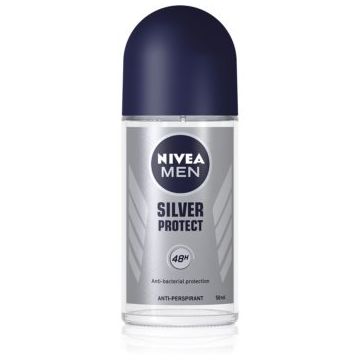 Nivea Men Silver Protect deodorant roll-on antiperspirant pentru barbati