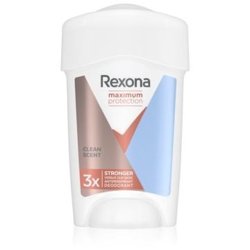 Rexona Maximum Protection Clean Scent anti-perspirant crema impotriva transpiratiei excesive