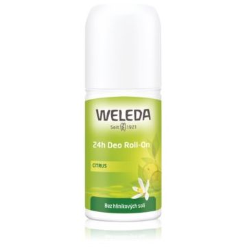 Weleda Citrus deodorant roll-on fără săruri de aluminiu de firma original