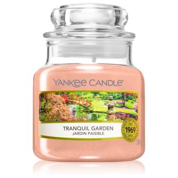 Yankee Candle Tranquil Garden lumânare parfumată de firma original