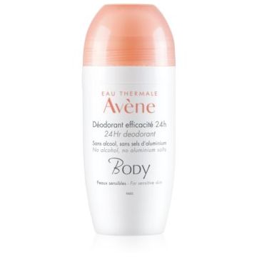 Avène Body 24H Deodorant Deodorant roll-on pentru piele sensibila