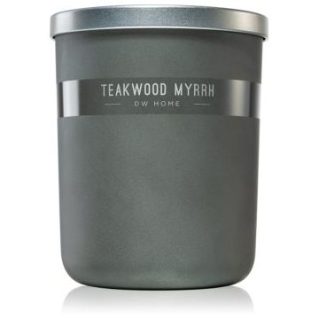 DW Home Desmond Teakwood Myrrh lumânare parfumată