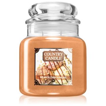 Country Candle Neapolitan Sundae lumânare parfumată de firma original