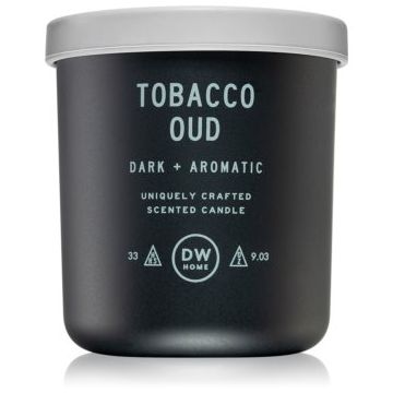 DW Home Text Tobacco Oud lumânare parfumată de firma original