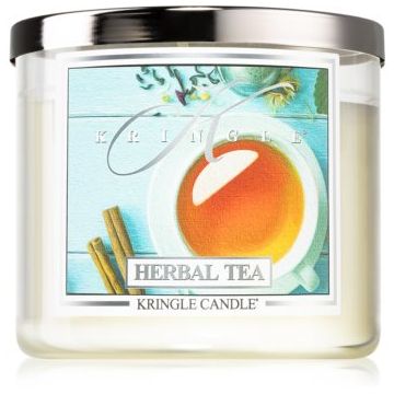 Kringle Candle Herbal Tea lumânare parfumată de firma original