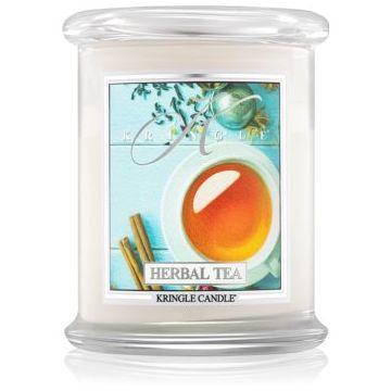 Kringle Candle Herbal Tea lumânare parfumată de firma original