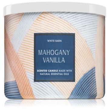 Bath & Body Works Mahogany Vanilla lumânare parfumată de firma original