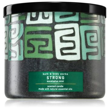 Bath & Body Works Strong Eucalyptus Mint lumânare parfumată