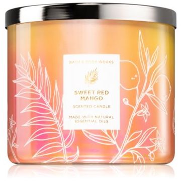 Bath & Body Works Sweet Red Mango lumânare parfumată de firma original