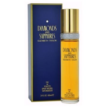 Elizabeth Taylor Diamonds and Sapphires Eau de Toilette pentru femei de firma original