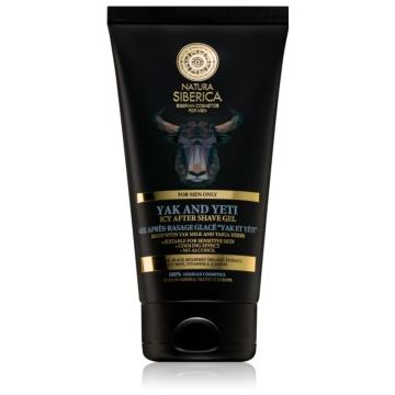 Natura Siberica For Men Only gel după bărbierit pentru regenerare