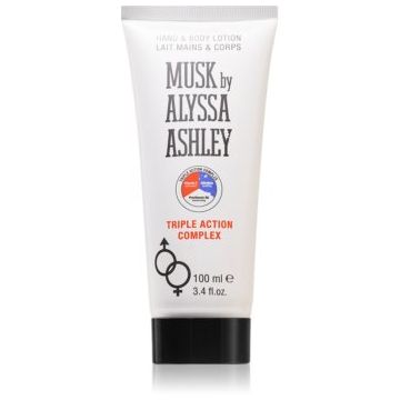 Alyssa Ashley Musk lapte de corp unisex de firma original