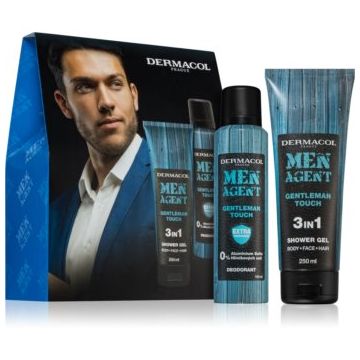 Dermacol Men Agent Gentleman Touch set cadou (pentru corp) pentru bărbați ieftin