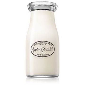 Milkhouse Candle Co. Creamery Apple Strudel lumânare parfumată Milkbottle ieftin