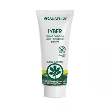 Crema Activa cu Untul Pamantului si Petrol Lyber Vivanatura, 75 ml ieftina