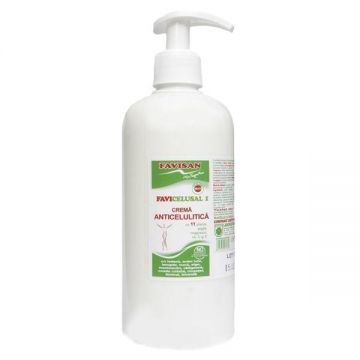 Crema Anticelulitica cu 11 Plante Favicelusal 1 Favisan, 500ml la reducere