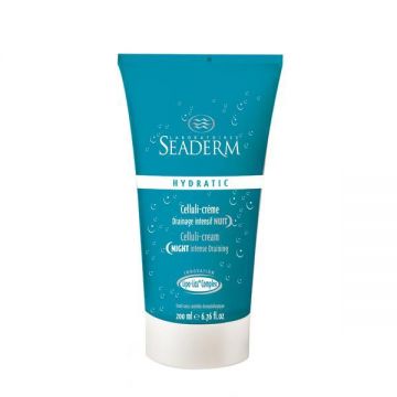 Crema anticelulitica drenanta pentru noapte cu alge marine, Seaderm, 200 ml ieftina