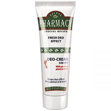 Crema deodoranta pentru picioare Farmacia Padurii, Rosa Impex, 50 ml