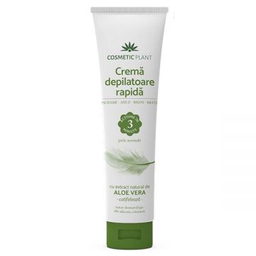 Crema Depilatoare Rapida cu Aloe Vera Cosmetic Plant, 150 ml de firma originala