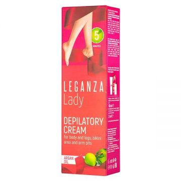 Crema epilatoare cu ulei de argan 5 Minutes Leganza Lady, 100 ml de firma originala