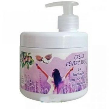 Crema pentru Masaj cu Lavanda Kosmo Line, 500ml