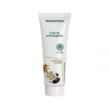 Crema pentru Vergeturi cu Unt de Shea si Catina Vivanatura, 250 ml ieftina