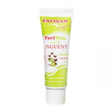 Crema Tip Unguent cu Castan Favivein Favisan, 50ml de firma originala