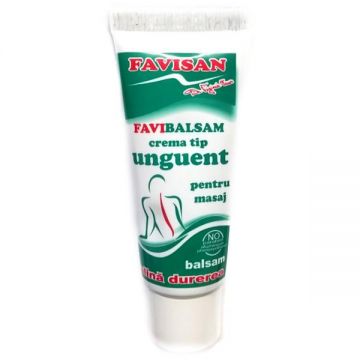 Crema Tip Unguent pentru Masaj Favibalsam Favisan, 40ml de firma originala