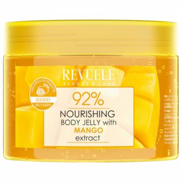 Jeleu pentru corp cu extract de Mango Revuele 92% Moisturizing, 400 ml la reducere