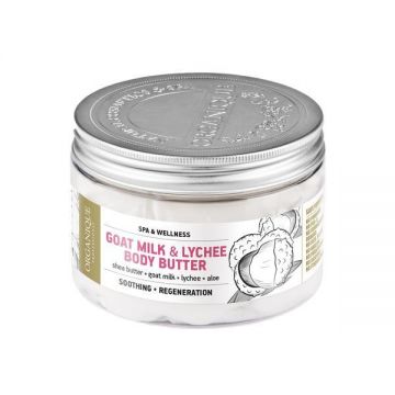 Unt corp cu lapte de capra, shea, lichi si perle, Organique, 450 ml de firma originala