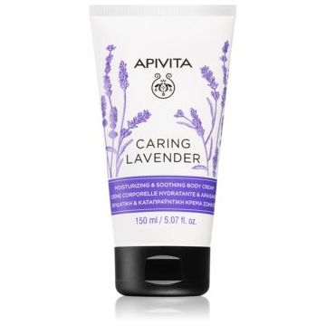 Apivita Caring Lavender Body Cream crema de corp hidratanta ieftina