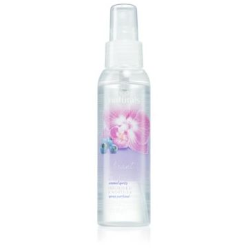 Avon Naturals Care Vibrant Orchid & Blueberry spray pentru corp cu orhidee si afine ieftin