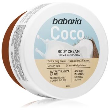 Babaria Coconut crema de corp pentru piele foarte uscata ieftina