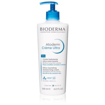 Bioderma Atoderm Cream Cremă nutritivă de corp pentru piele normală, sensibilă și uscată fara parfum