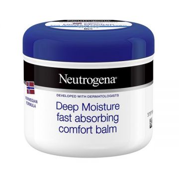 Crema-balsam Intens Hidratanta cu Absorbtie Rapida - Neutrogena Deep Moisture Fast Absorbing Comfort Balm, 300 ml de firma originala