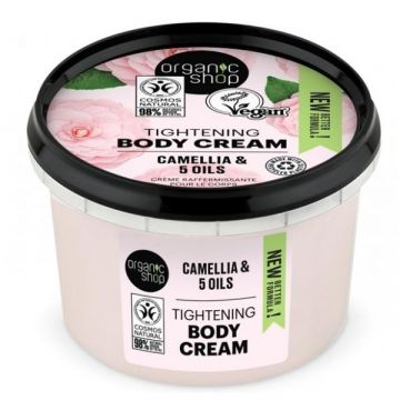 Crema de Corp Japanese Camellia Organic Shop, 250ml de firma originala